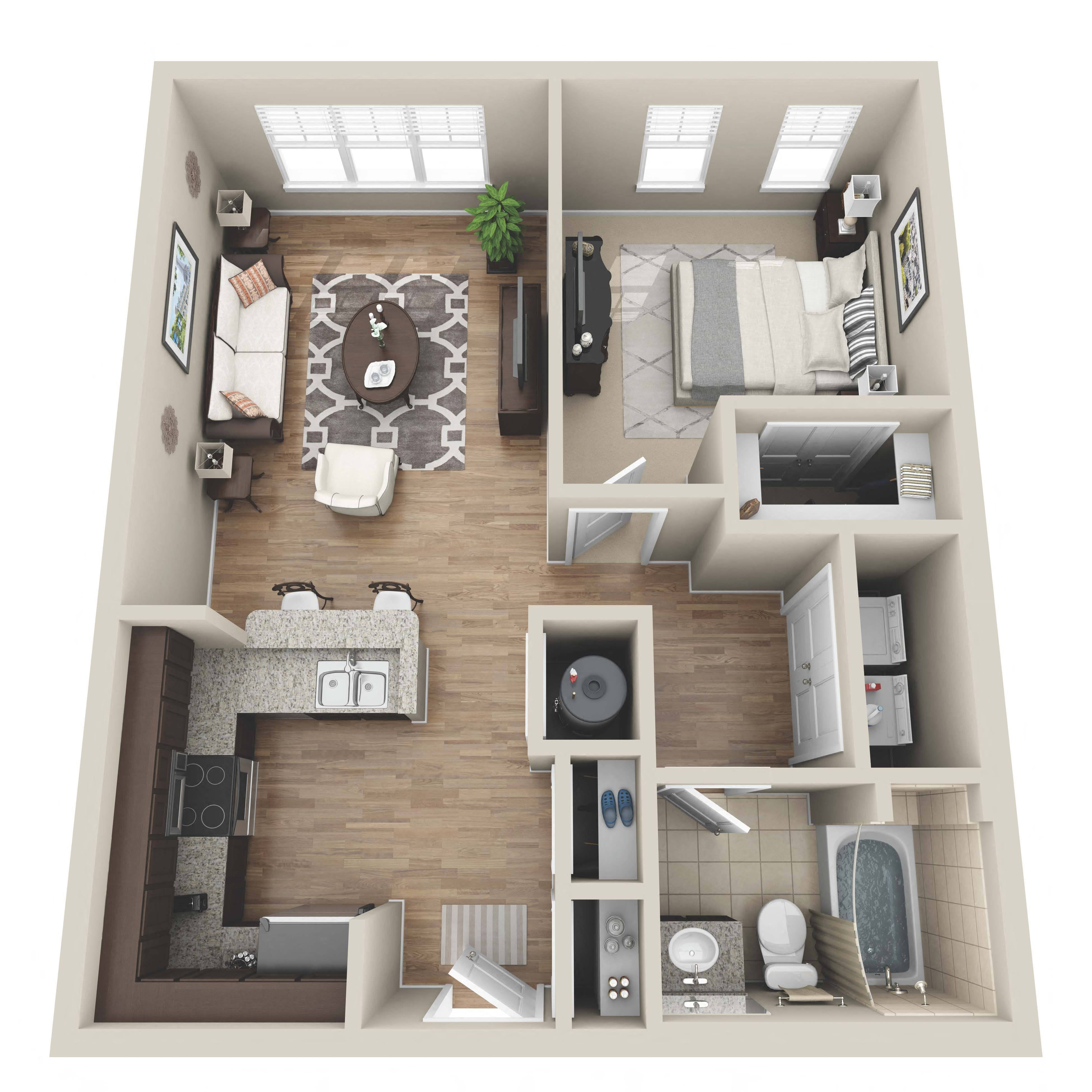 1A floor plan